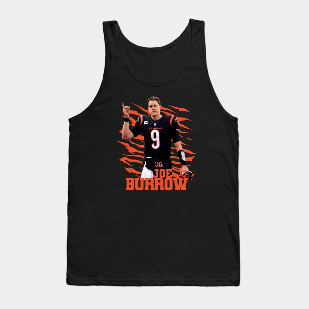 Joe Burrow Tank Top by Nagorniak